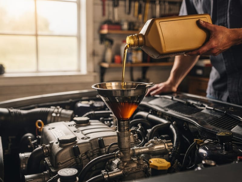 Oil Changes & Routine Maintenance at E & J Auto Services